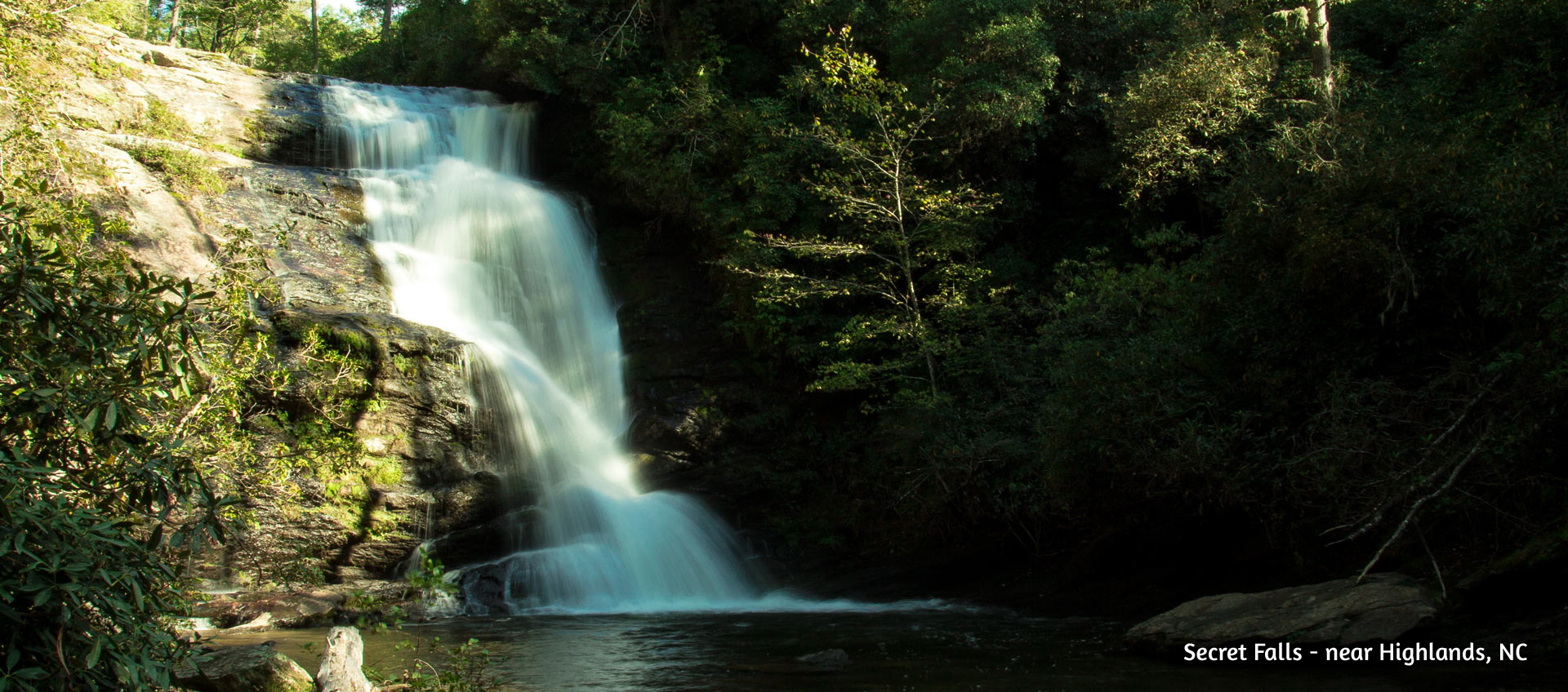 Secret Falls - near Highlands, NC