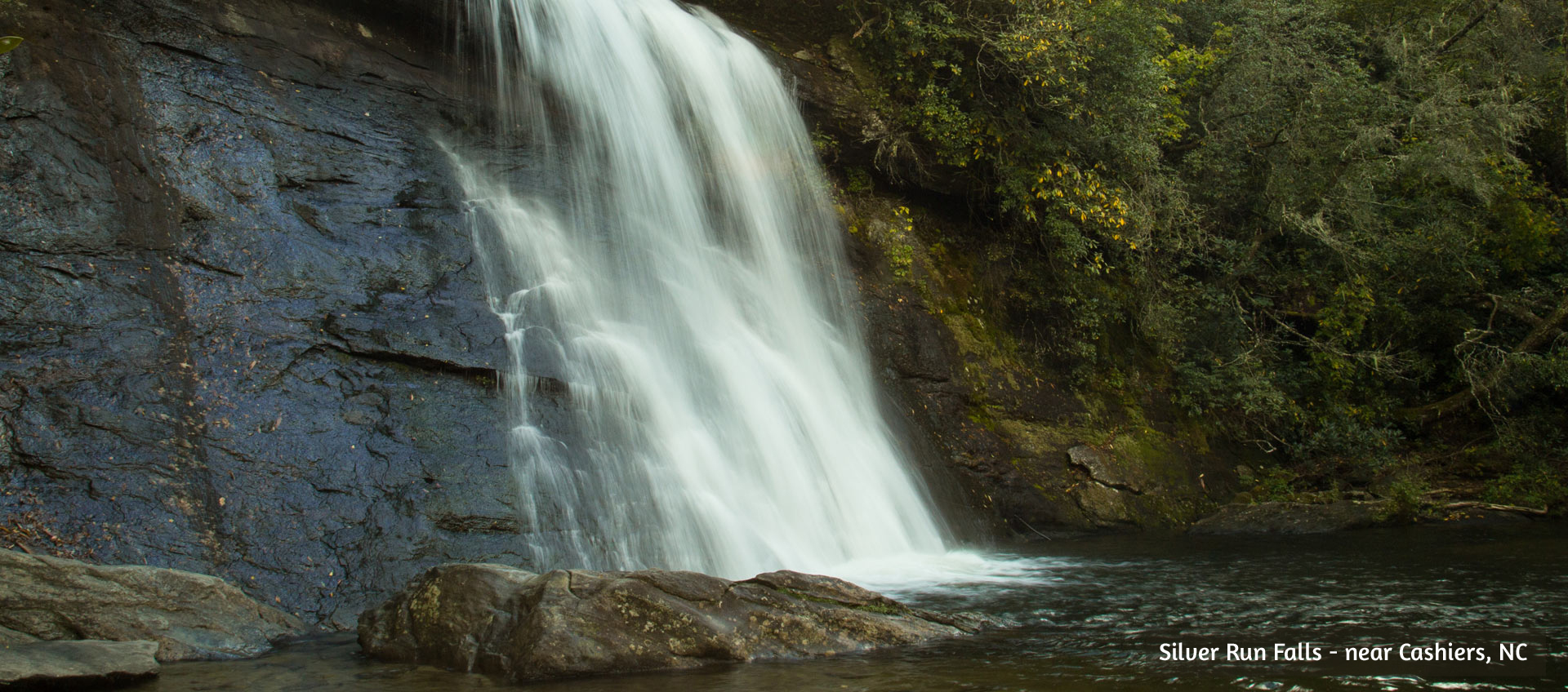 Silver Run Falls - near Cashiers, NC